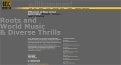 Desktop Screenshot of musiccontact.com